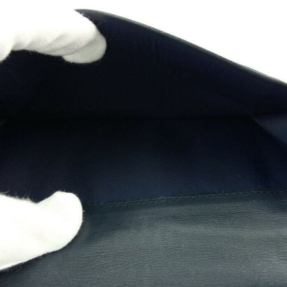 Dior wallet Trotter gray gray-based canvas �~ leather Auth T19109 - Picture 4 of 8